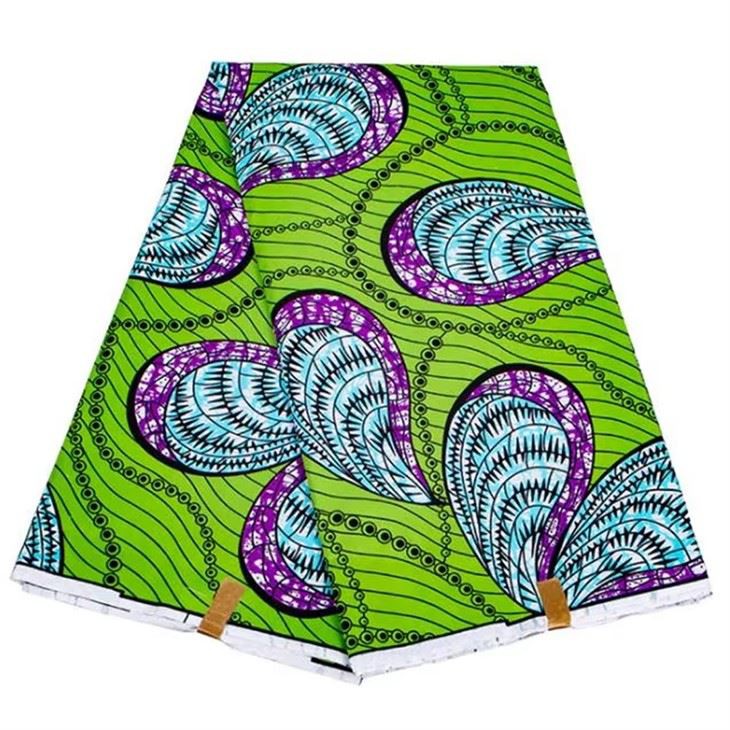 New Designs Cotton Wax Print Fabric African