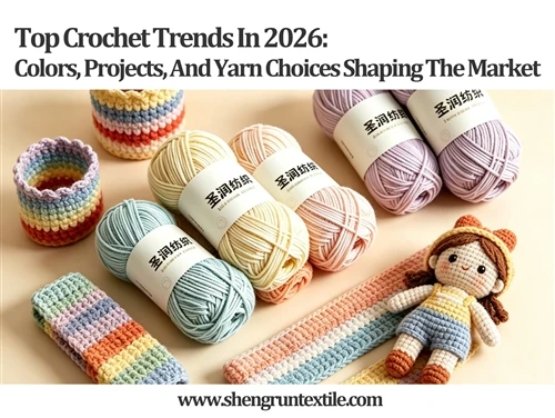 Top Crochet Trends In 2026: Colors, Projects, And Yarn Choices Shaping The Market