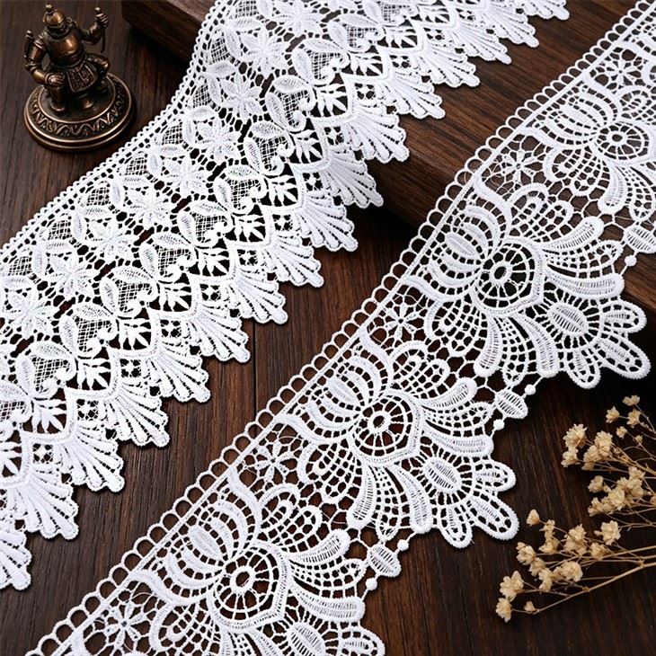 Polyester Guipure Lace Trim manufacturers