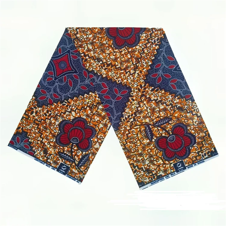 Wax Printed Fabric Customized Logo
