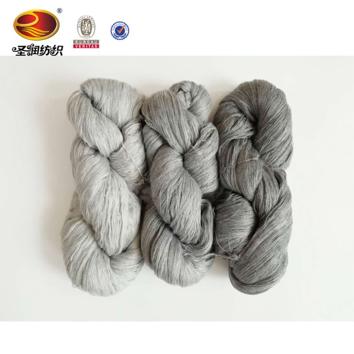 Grey Melange Core Spun Yarn