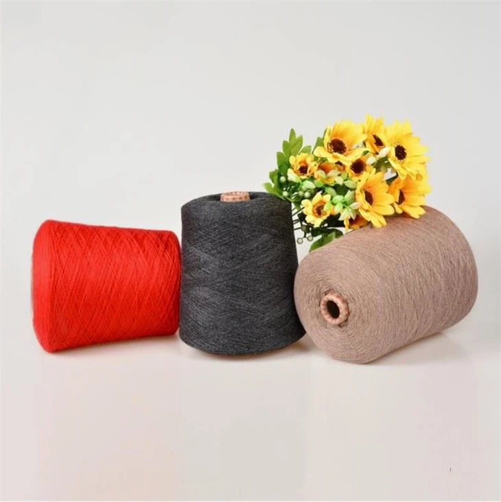 28/2 Nm Acrylic Yarn Dyed Colors Solid Yarn Used For Sweater